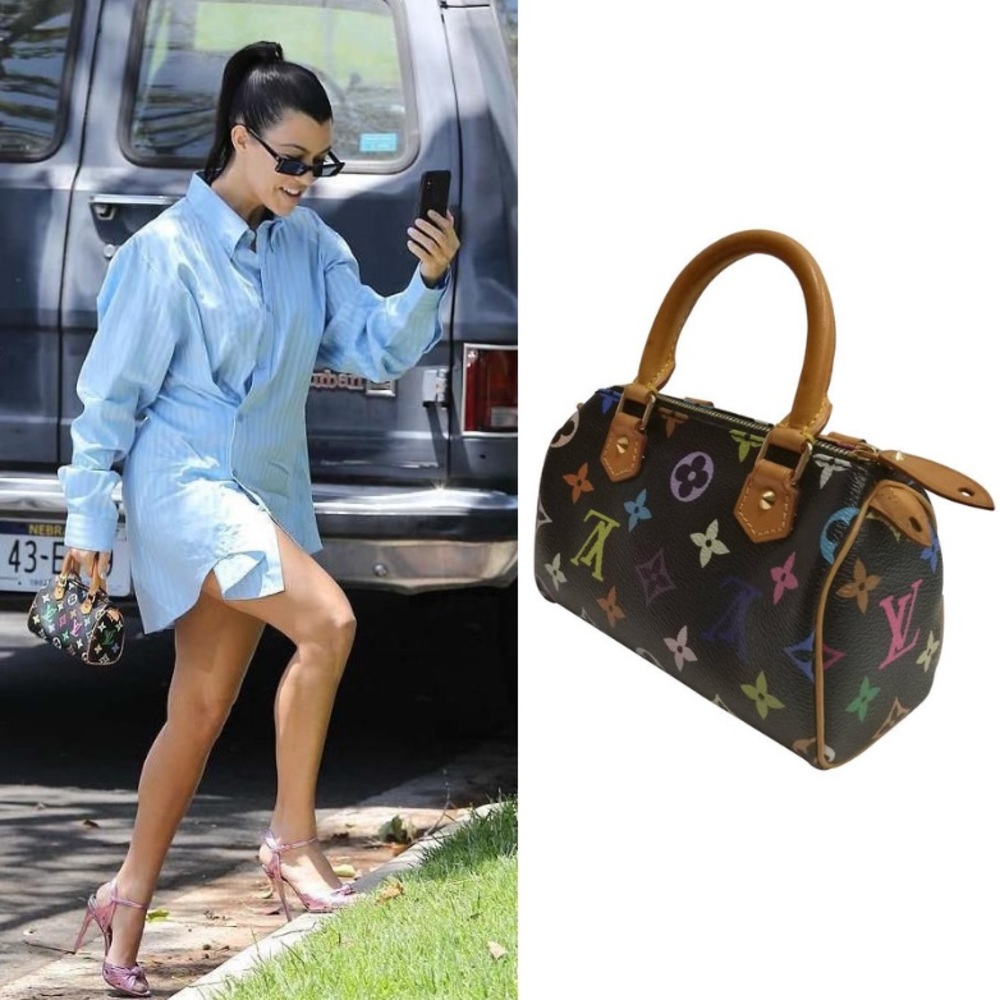 Rare mini multicolor speedy Louis Vuitton